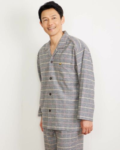 Home Wearシャギーボーダーカットソーパジャマ | ゴールデンベアストア