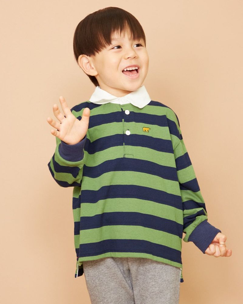 Boys＆Girlsボーダーラガーシャツ | ゴールデンベアストア