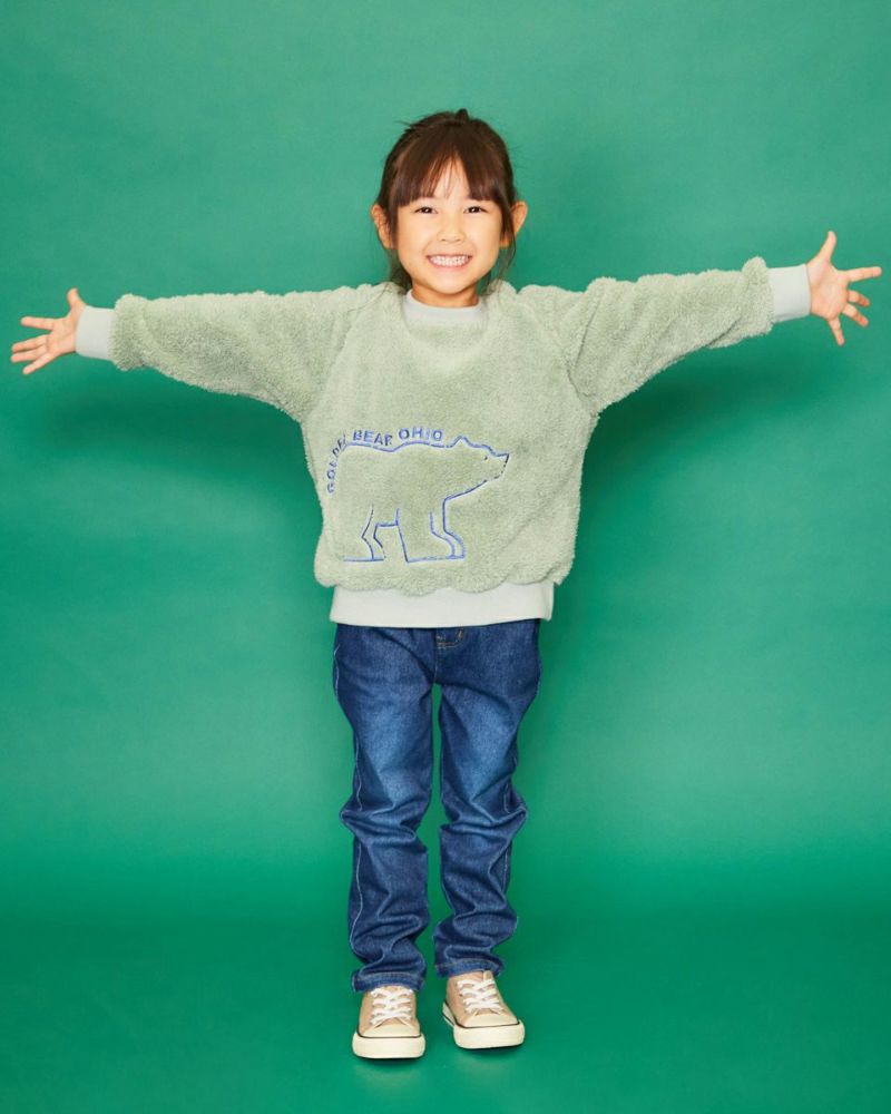 Boys＆Girlsくま刺繍プルオーバー | ゴールデンベアストア