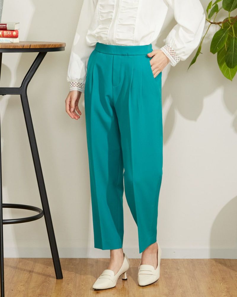 White Labelツータックテーパードパンツ | ゴールデンベアストア