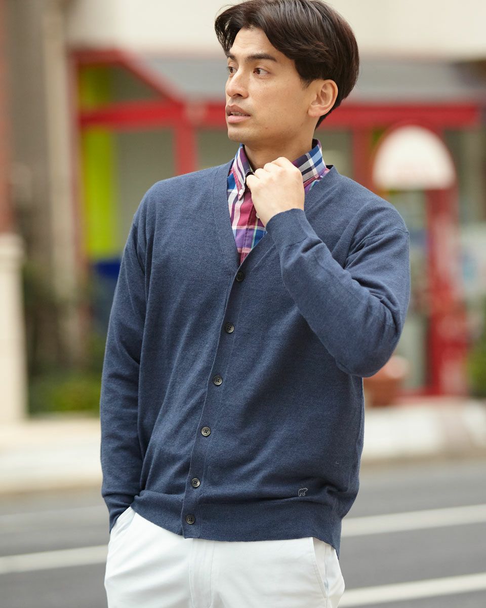 サルバム SN-K07-850 メッシュオーバーニット メンズ S（sulvam  