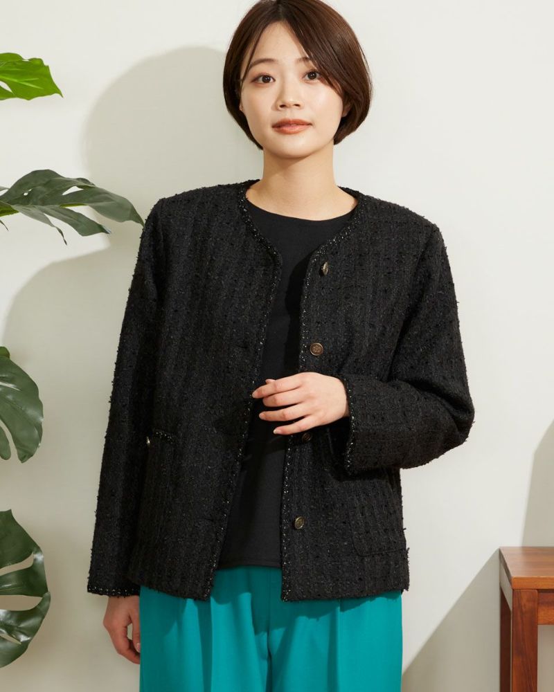 White Labelツイードジャケット | ゴールデンベアストア