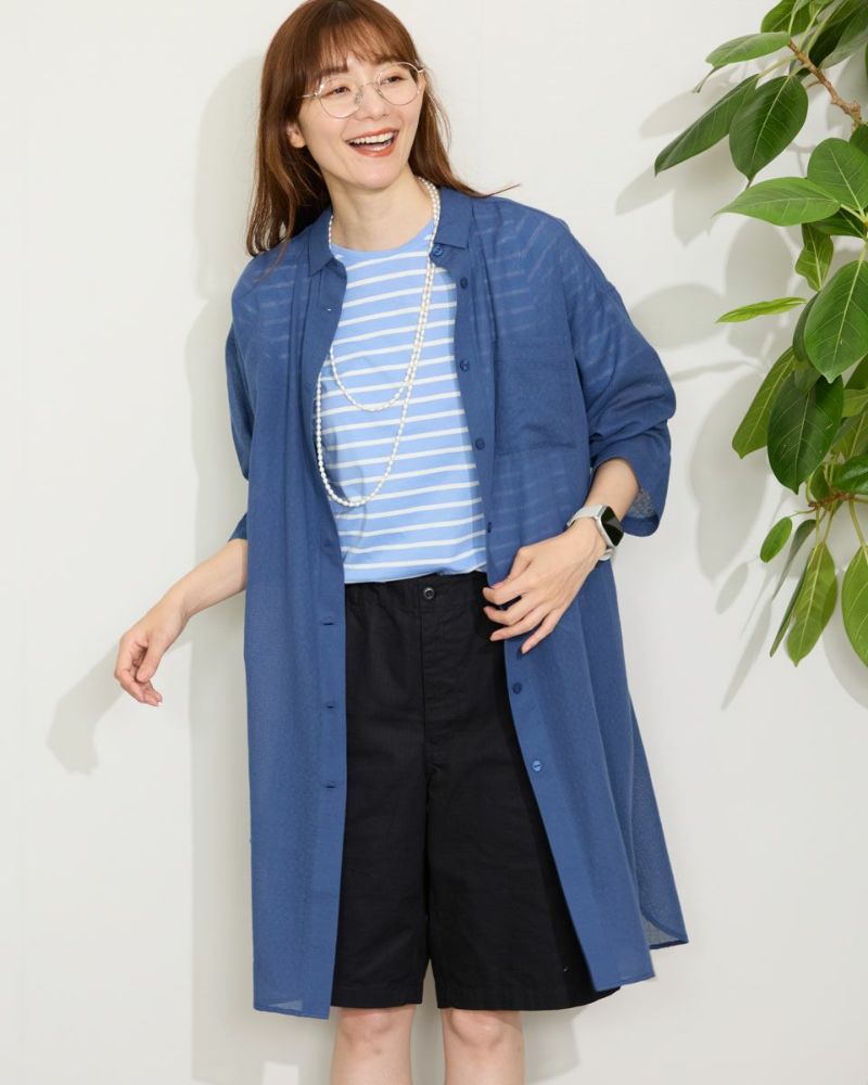 Mサイズ　グリーン　ロングシャツ Golden Bearからみロングシャツ | ゴールデンベアストア