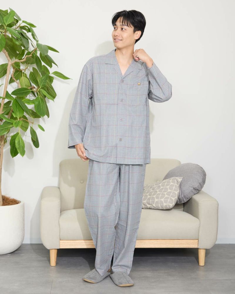 Home Wearツイルテーラーパジャマ | ゴールデンベアストア