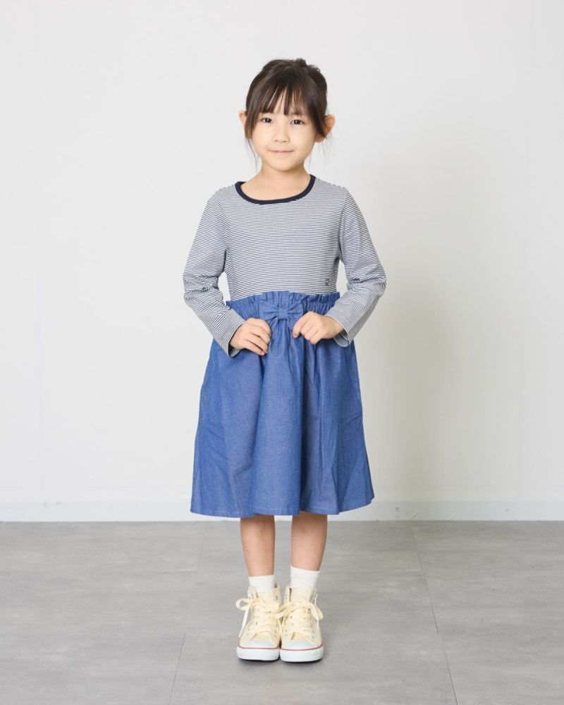 バーバリーブルーレーベル★清楚ボーダーワンピース バーバリーブルーレーベル☆清楚ボーダーワンピース BURBERRY