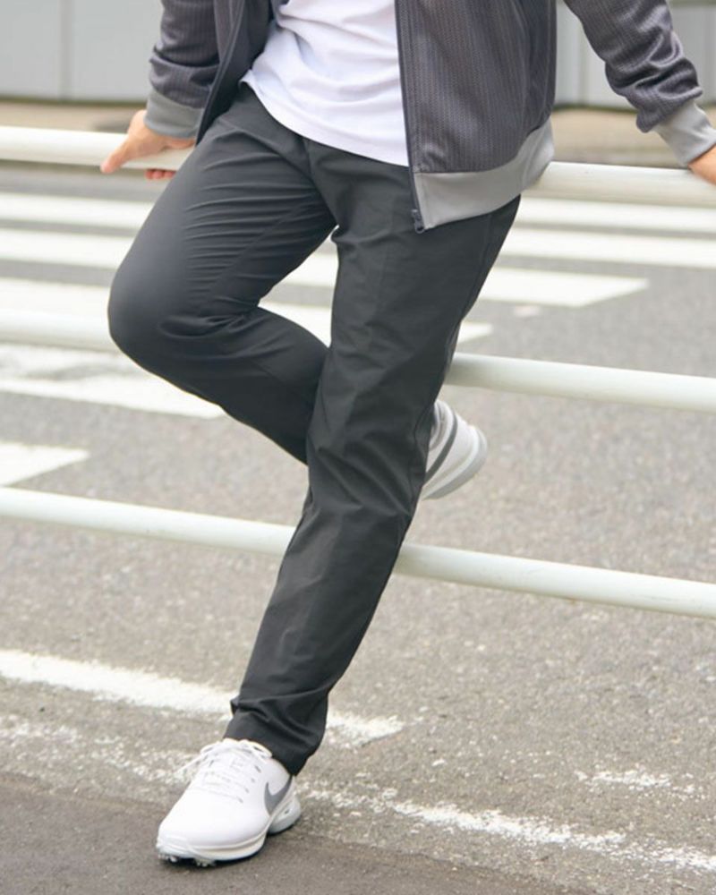 セール】【FVLMEN】center crease relax slacks/センター