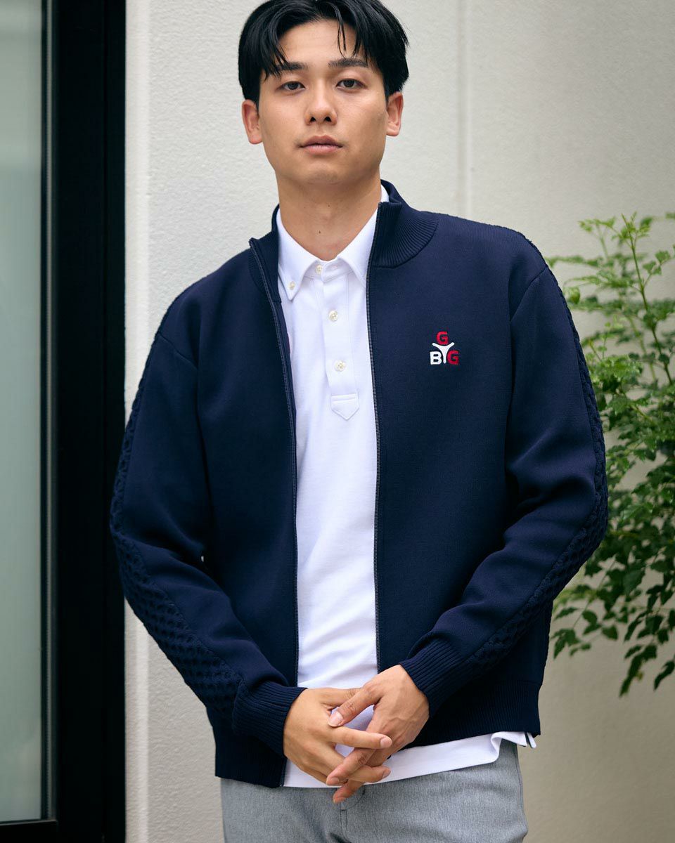 GB GOLFSPIKE ニットジャケット | ゴールデンベアストア