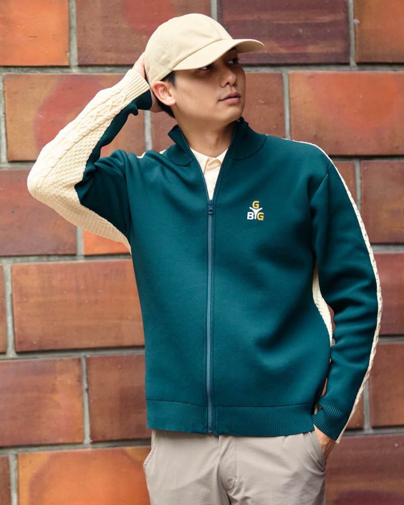 GB GOLFSPIKE ニットジャケット | ゴールデンベアストア