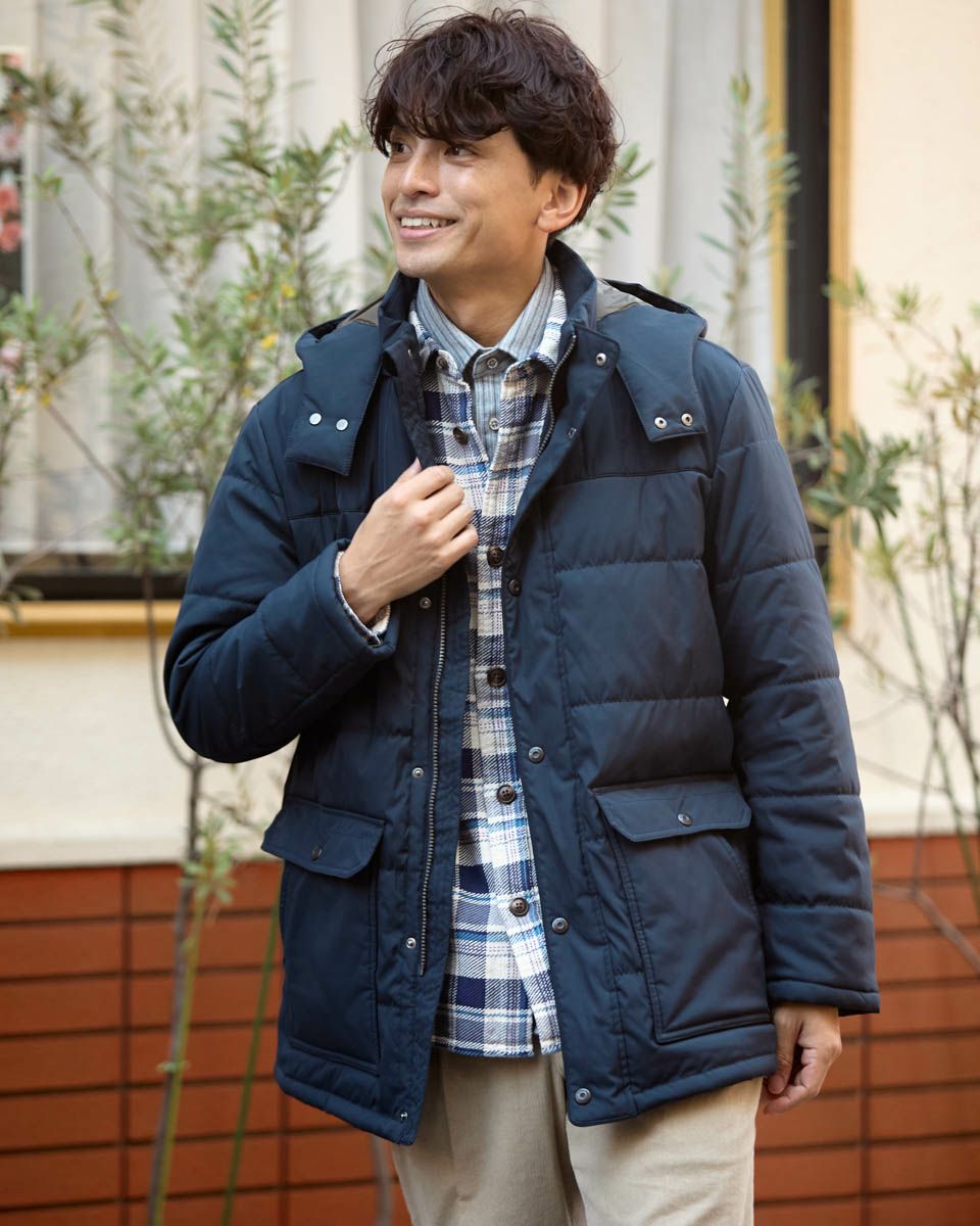 新品 楽しも ゴールデンベア Golden Bear メンズ M ジャケット 麻混 