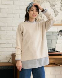 ニットプルオーバー