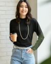 ハイネックTシャツ