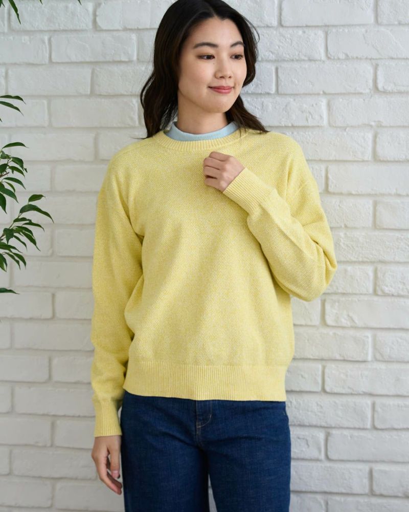 クルーネックセーター