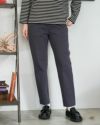 タックテーパードパンツ