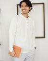 ヘンリーネックTシャツ
