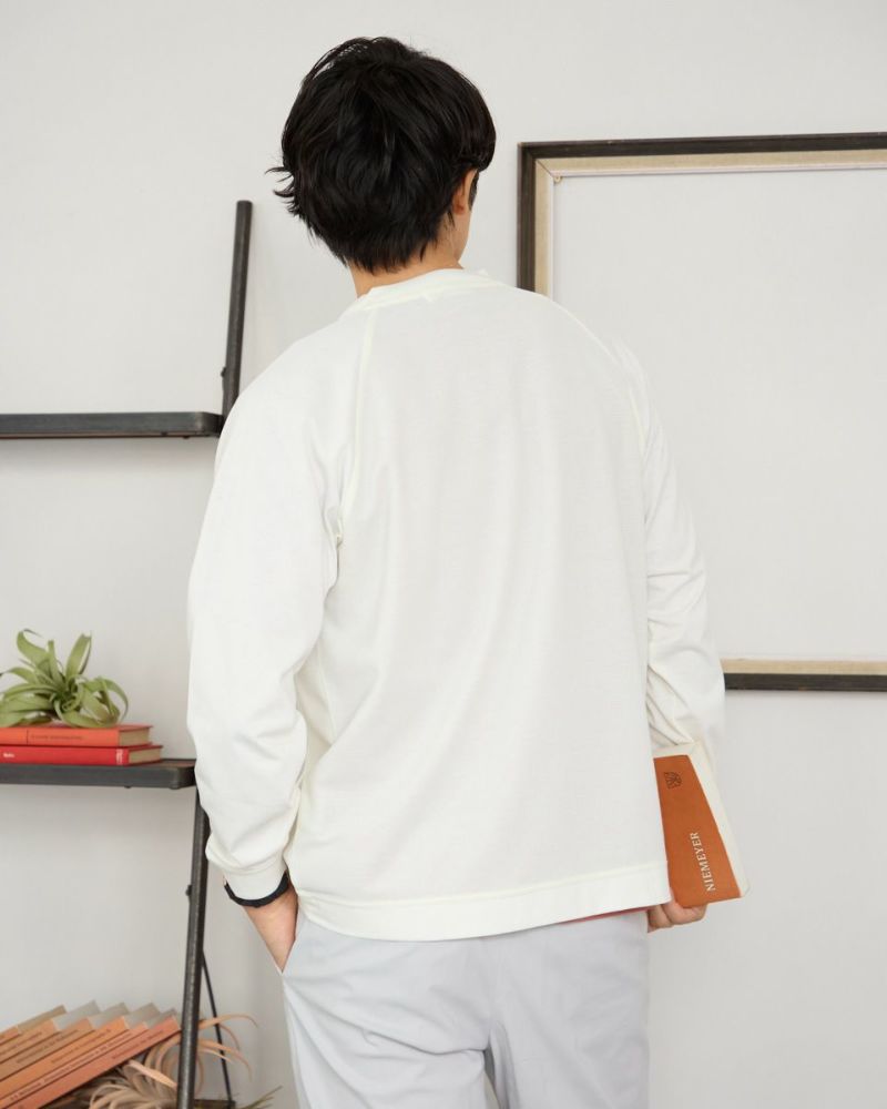 ヘンリーネックTシャツ