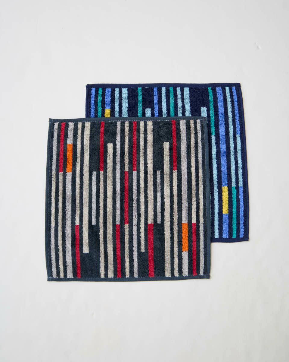 ストライプハンカチ