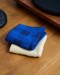 ブロックチェックハンカチ