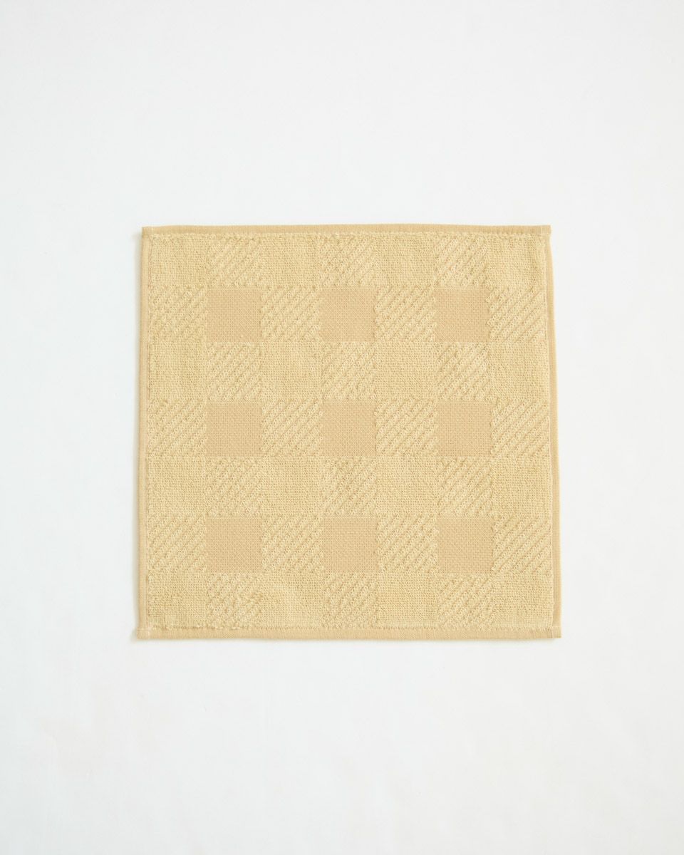 ブロックチェックハンカチ