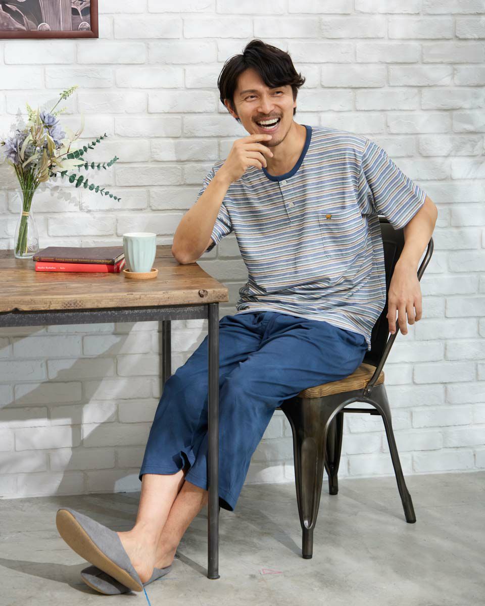 タックボーダーパジャマ