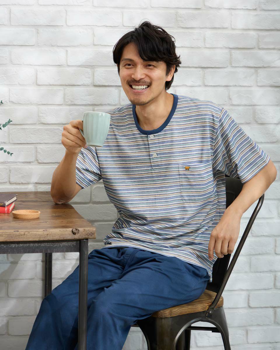 タックボーダーパジャマ