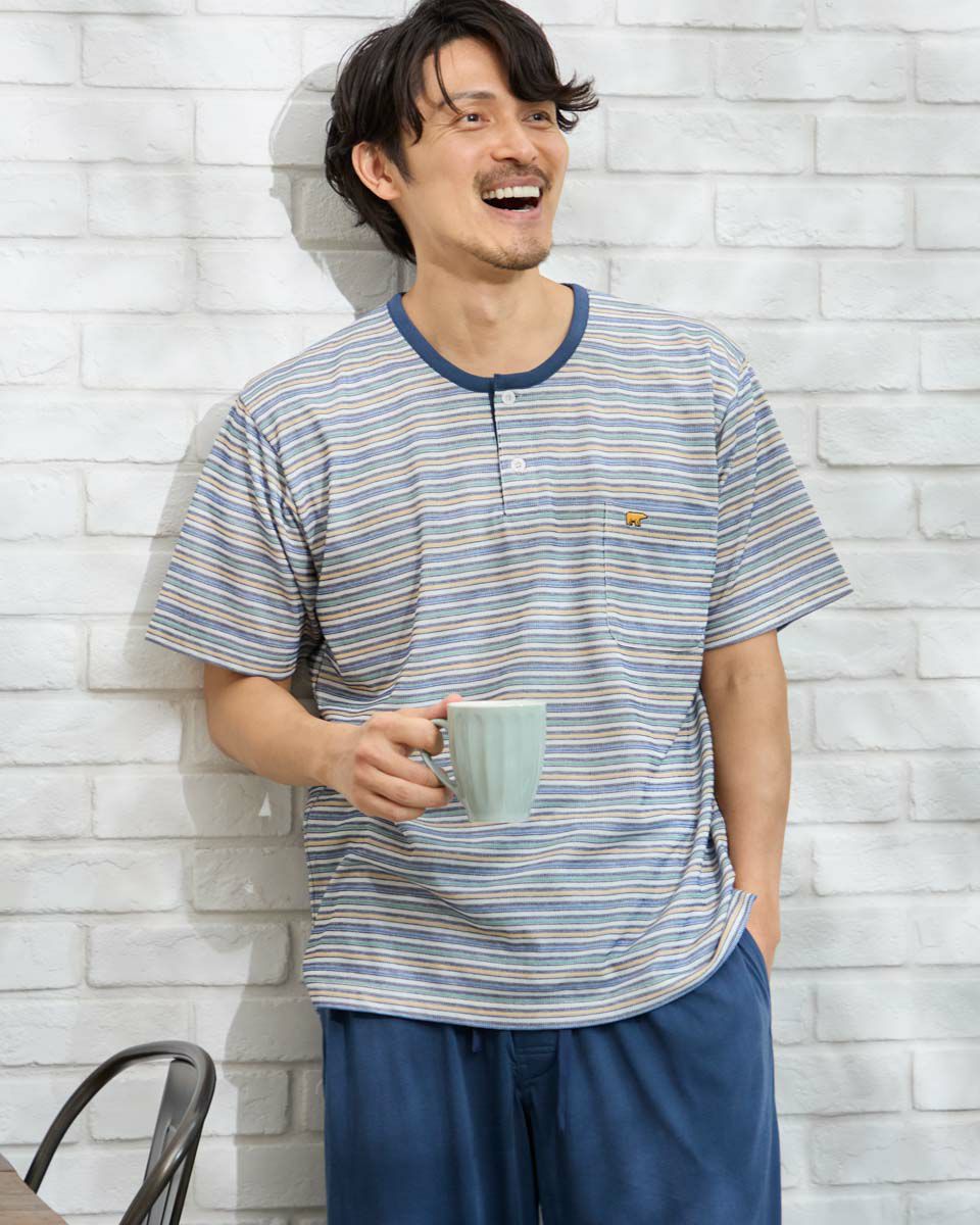 タックボーダーパジャマ