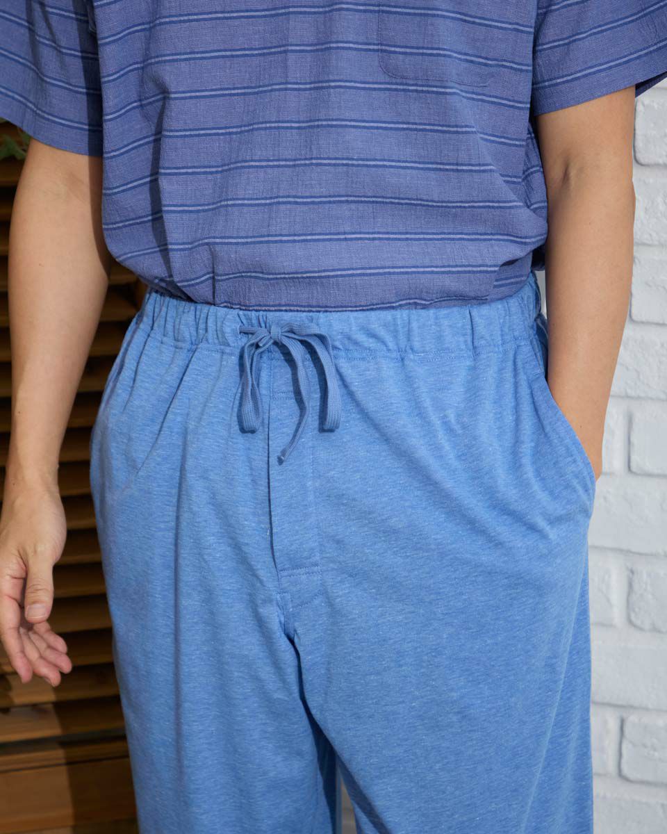 強撚ボーダーパジャマ
