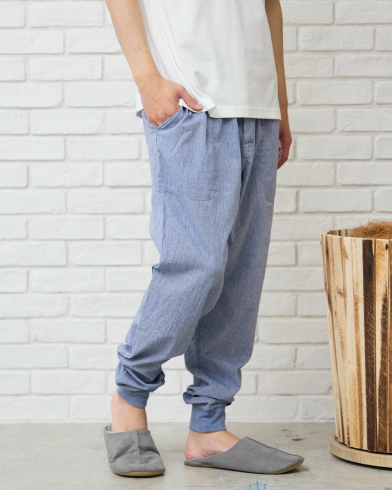 強撚ロングパンツ