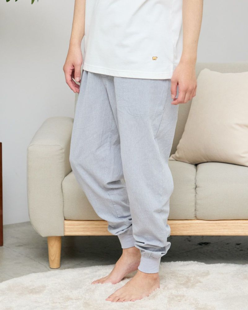 強撚ロングパンツ
