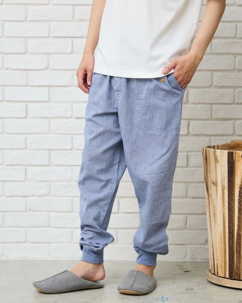 強撚ロングパンツ