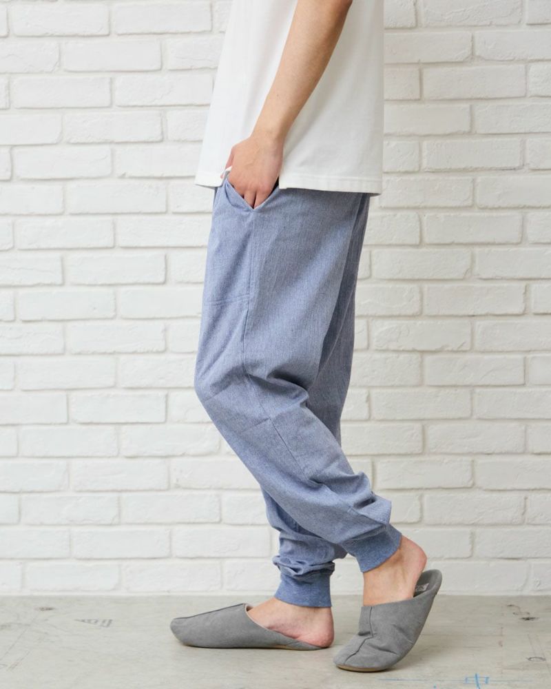 強撚ロングパンツ