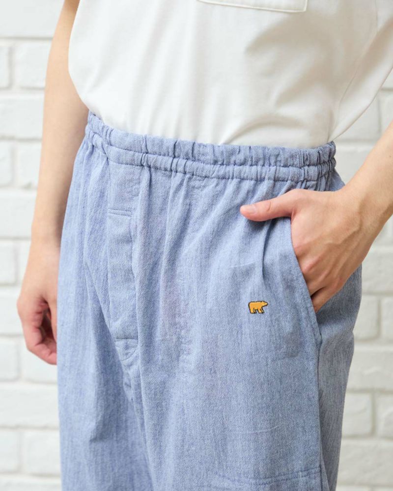 強撚ロングパンツ