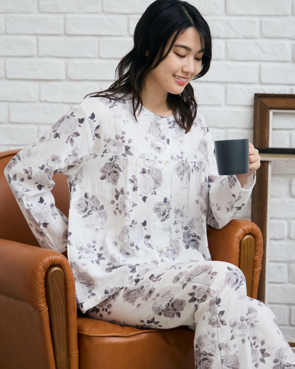 Home Wear二重ガーゼパジャマ | ゴールデンベアストア