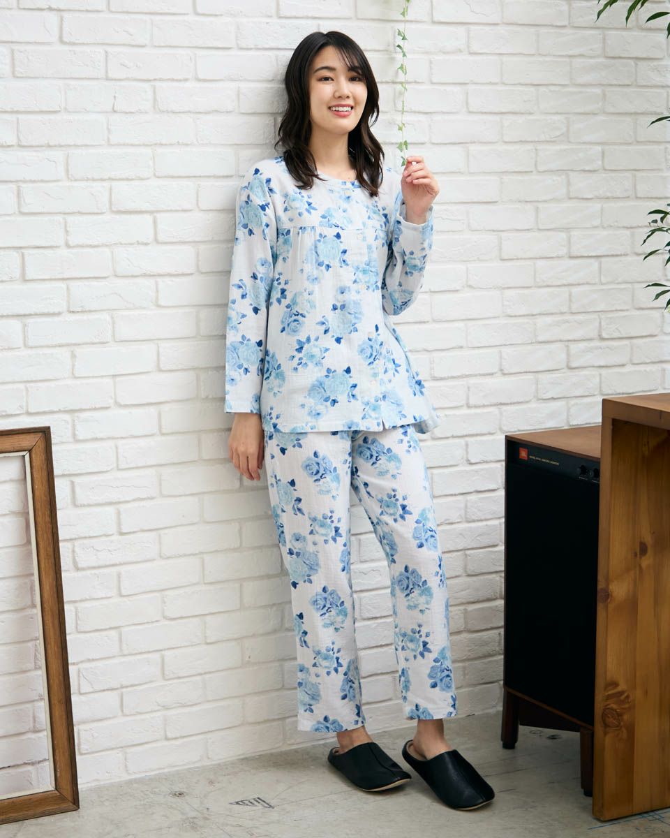 Home Wear二重ガーゼパジャマ | ゴールデンベアストア