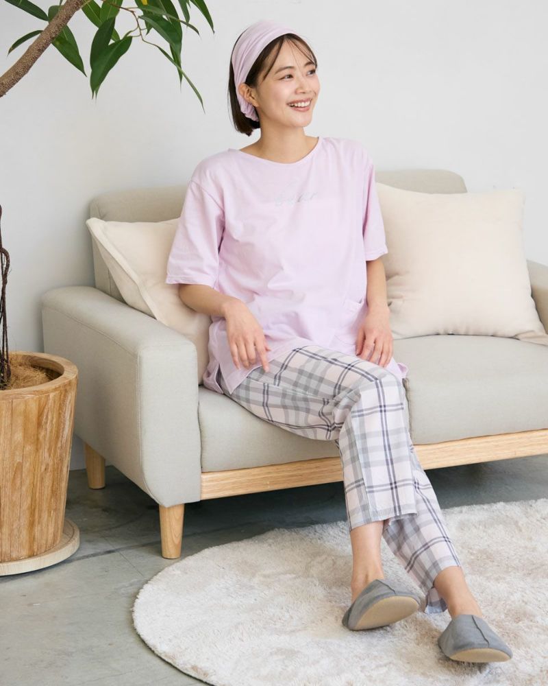 ロゴTシャツパジャマ