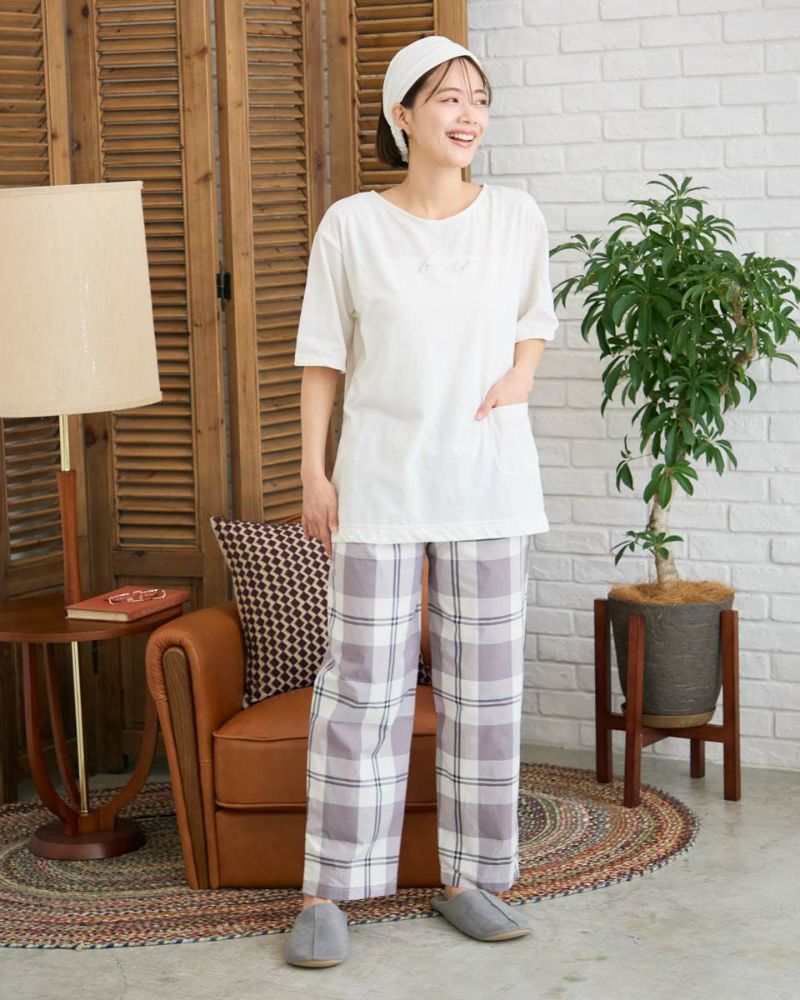 ロゴTシャツパジャマ