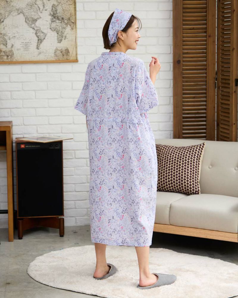 Home Wear花柄ロングワンピース | ゴールデンベアストア