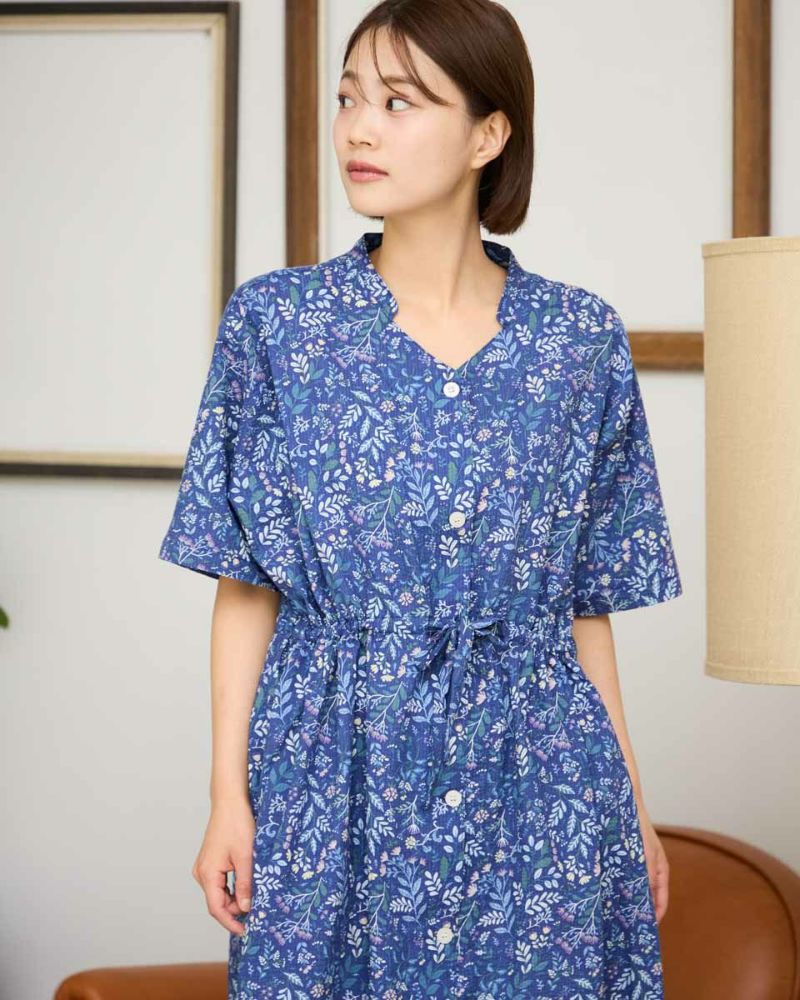 Home Wear花柄ロングワンピース | ゴールデンベアストア