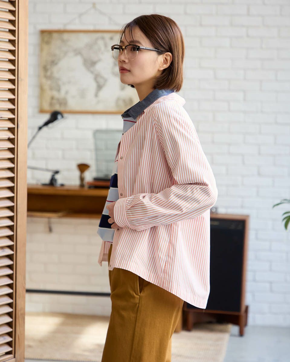 ストライプシャツ