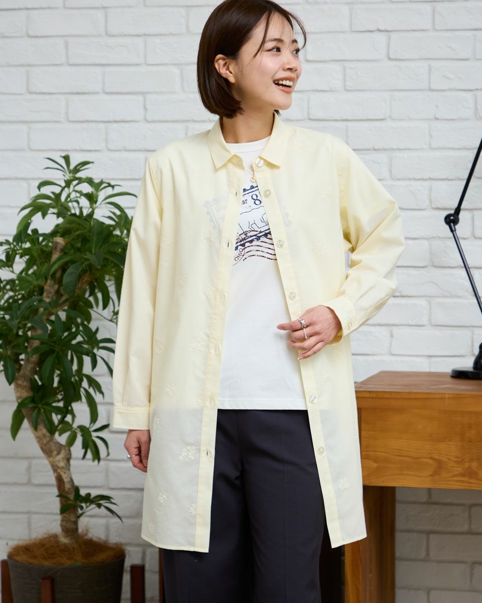 ロングブラウス