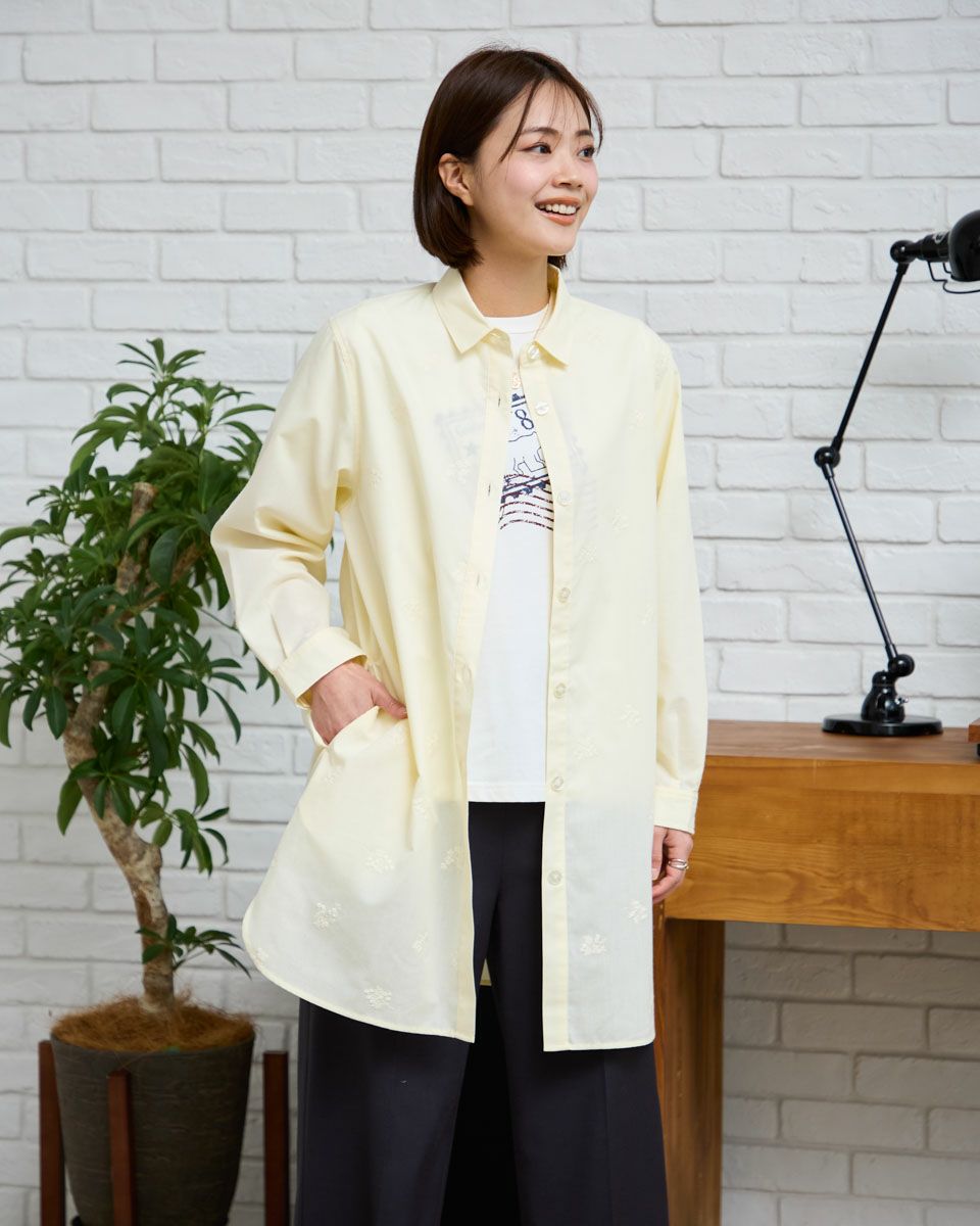 ロングブラウス