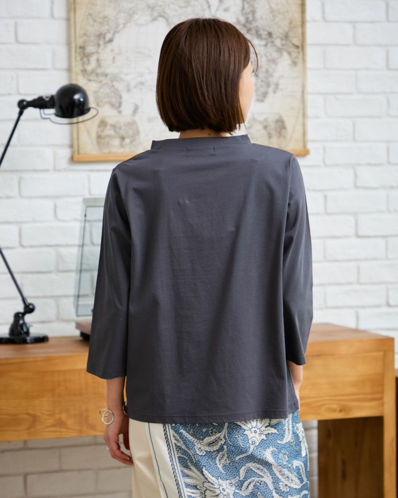 レース切替Tシャツ