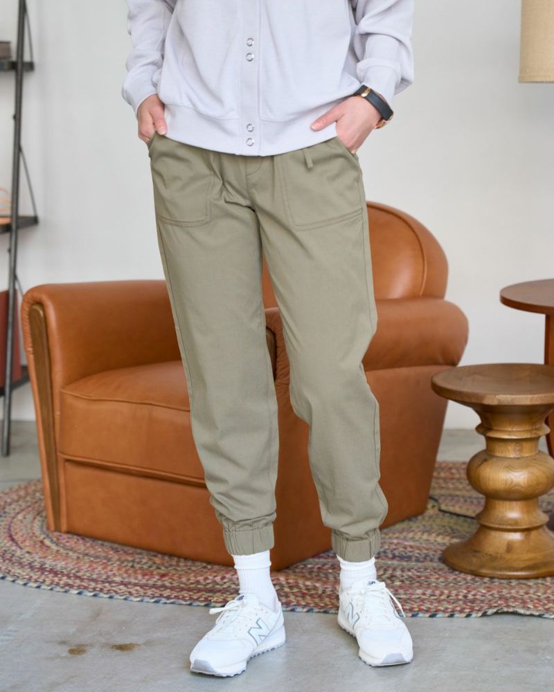 Theory 21ss アンクル丈ジョガーパンツ 190ゴールデンウィート