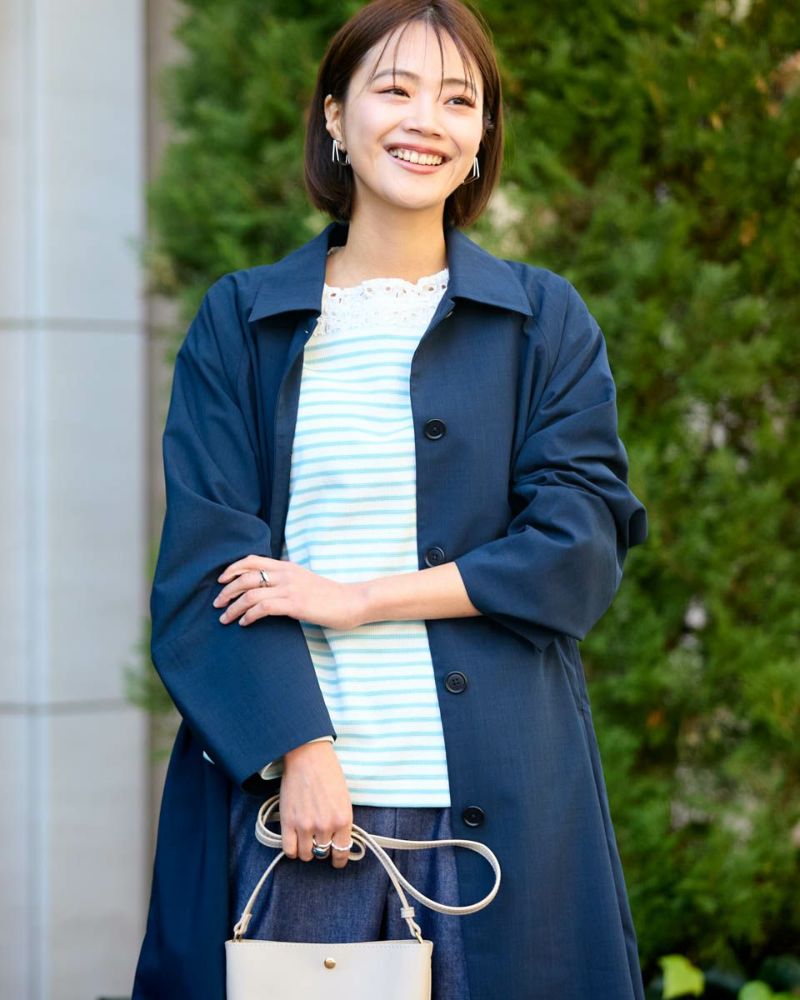 White Labelステンカラーコート | ゴールデンベアストア