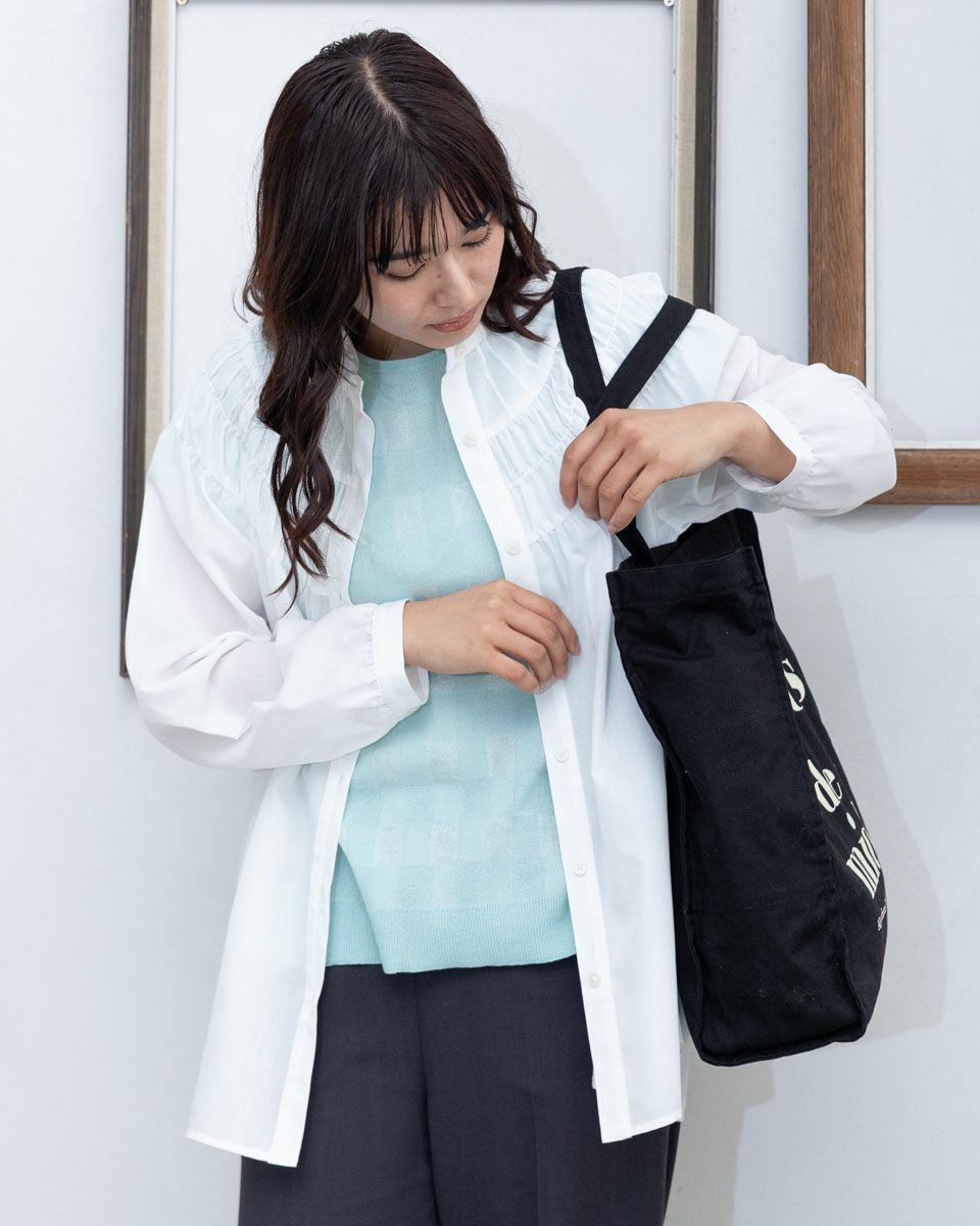 ロングブラウス