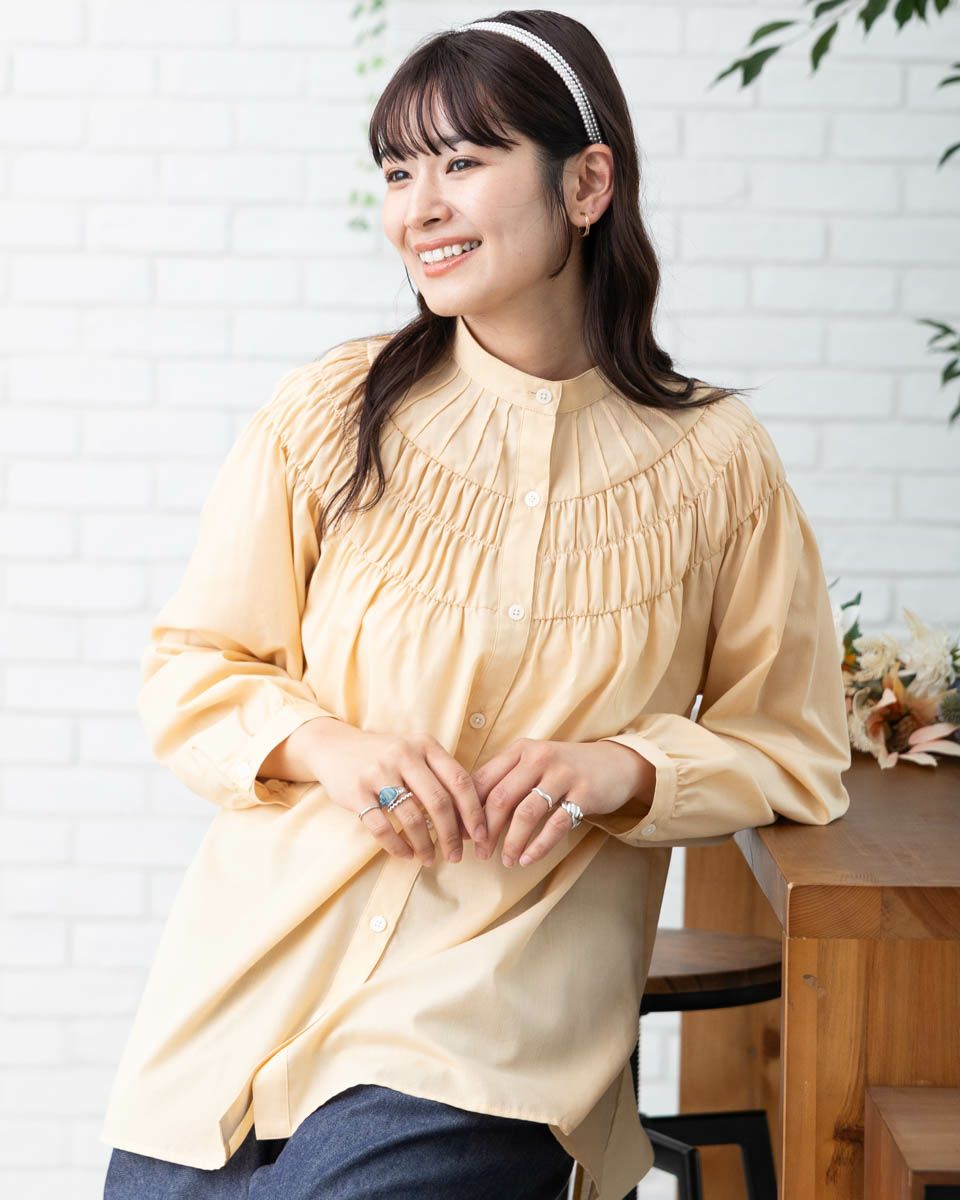 ロングブラウス