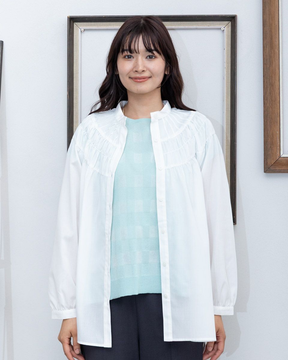 ロングブラウス