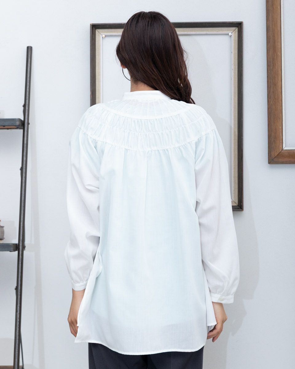 ロングブラウス