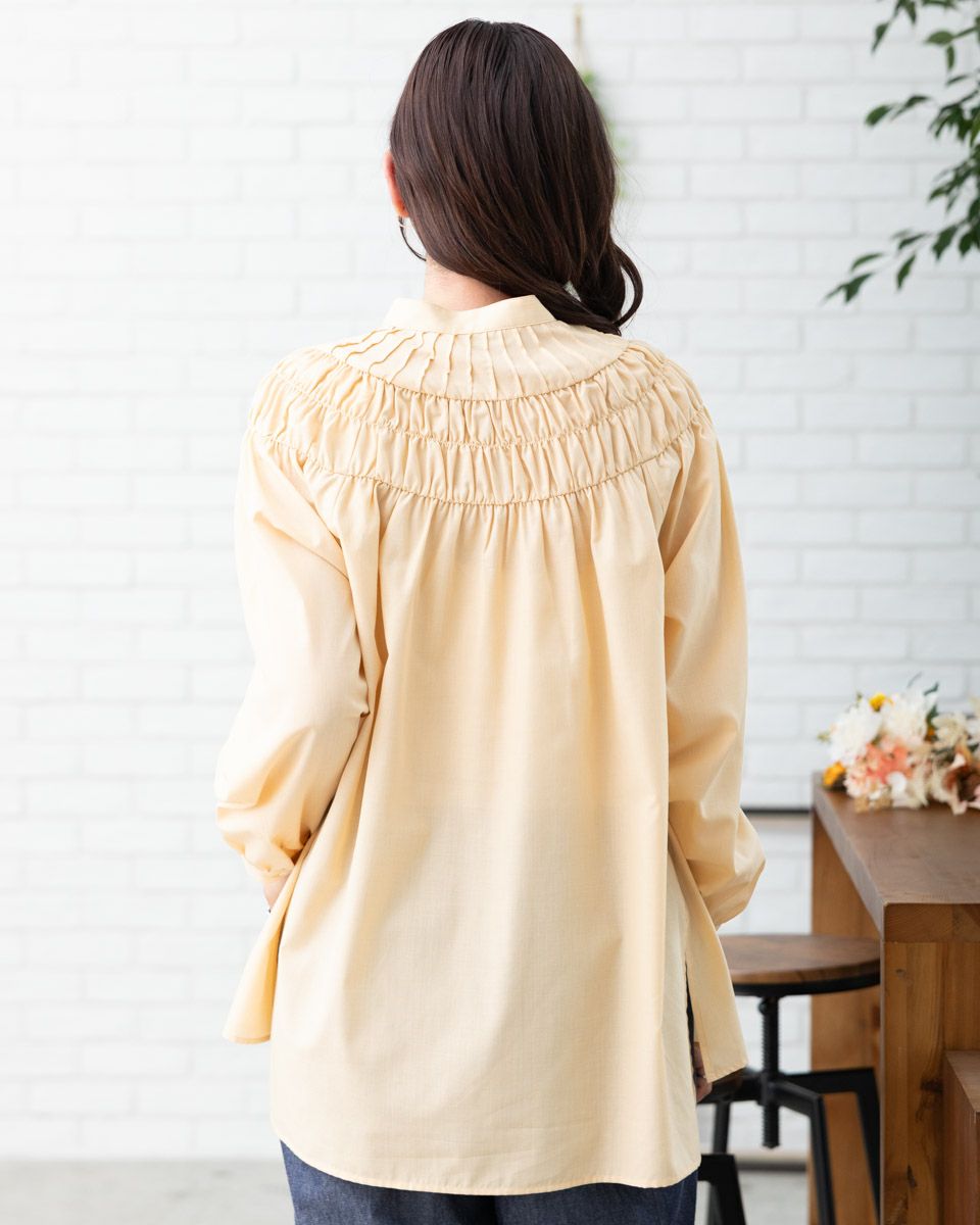 ロングブラウス