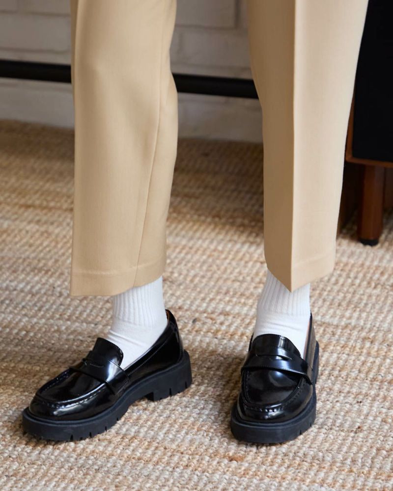 ツータックテーパード