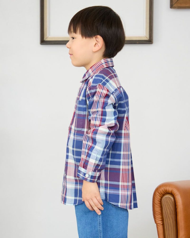 マドラスチェックシャツ